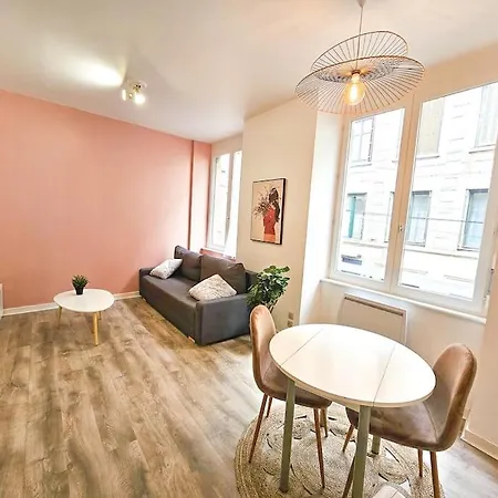 Apartment Studio Terrasse Hypercentre Wifi Tv Saint-Etienne (Loire)